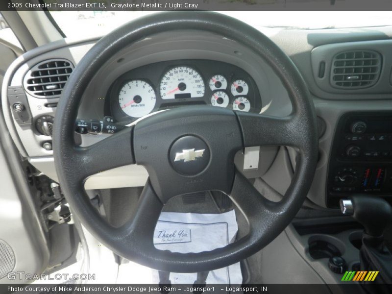 Graystone Metallic / Light Gray 2005 Chevrolet TrailBlazer EXT LS