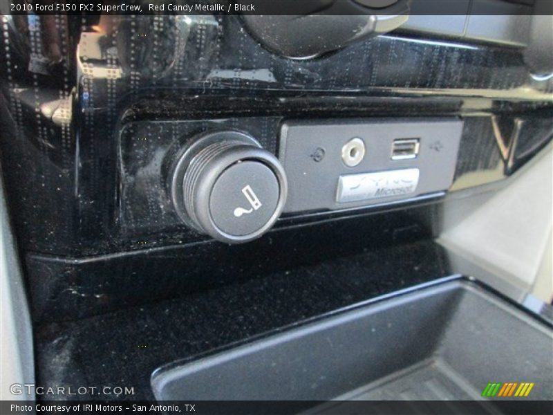 Red Candy Metallic / Black 2010 Ford F150 FX2 SuperCrew