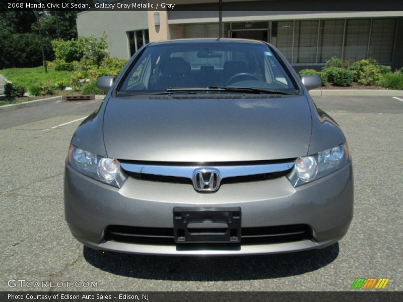 Galaxy Gray Metallic / Gray 2008 Honda Civic LX Sedan