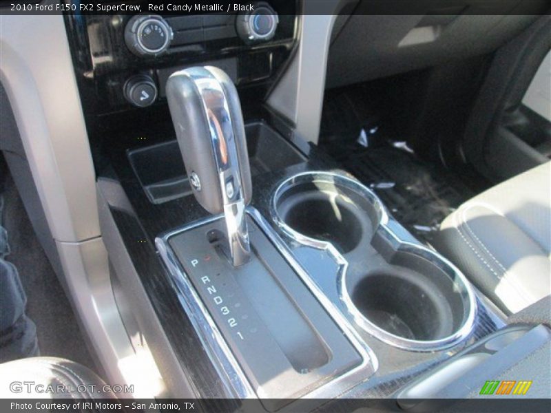 Red Candy Metallic / Black 2010 Ford F150 FX2 SuperCrew
