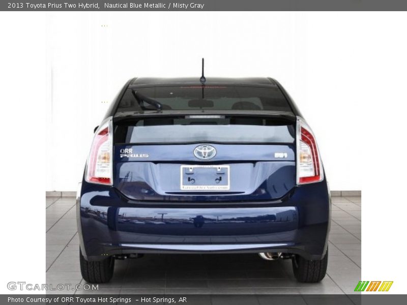 Nautical Blue Metallic / Misty Gray 2013 Toyota Prius Two Hybrid