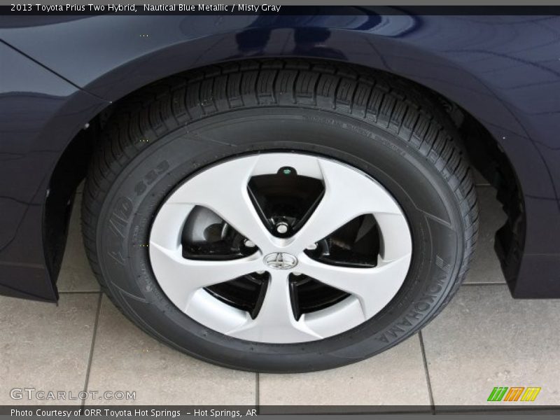 Nautical Blue Metallic / Misty Gray 2013 Toyota Prius Two Hybrid