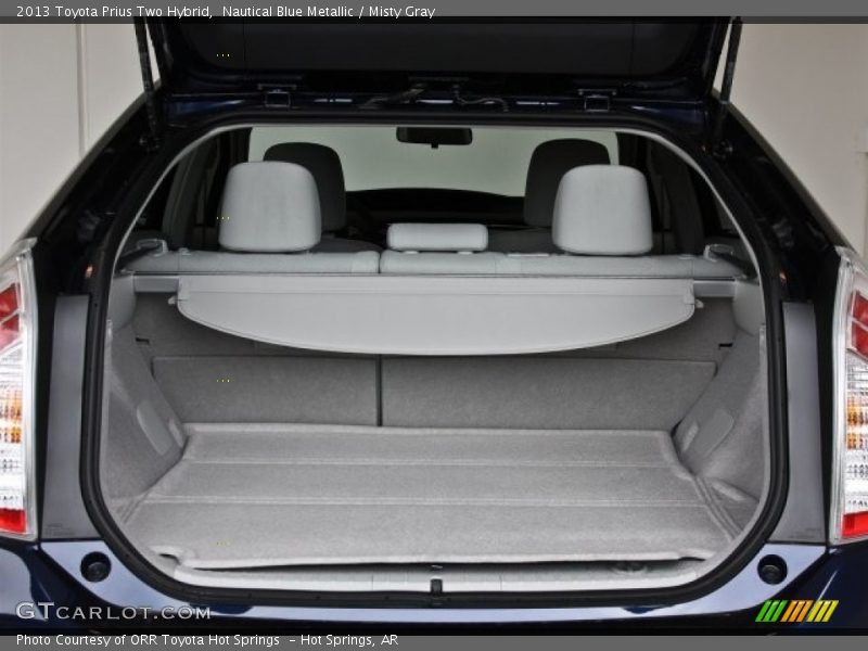 Nautical Blue Metallic / Misty Gray 2013 Toyota Prius Two Hybrid