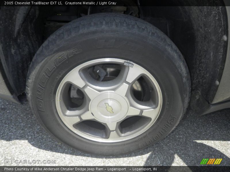 Graystone Metallic / Light Gray 2005 Chevrolet TrailBlazer EXT LS