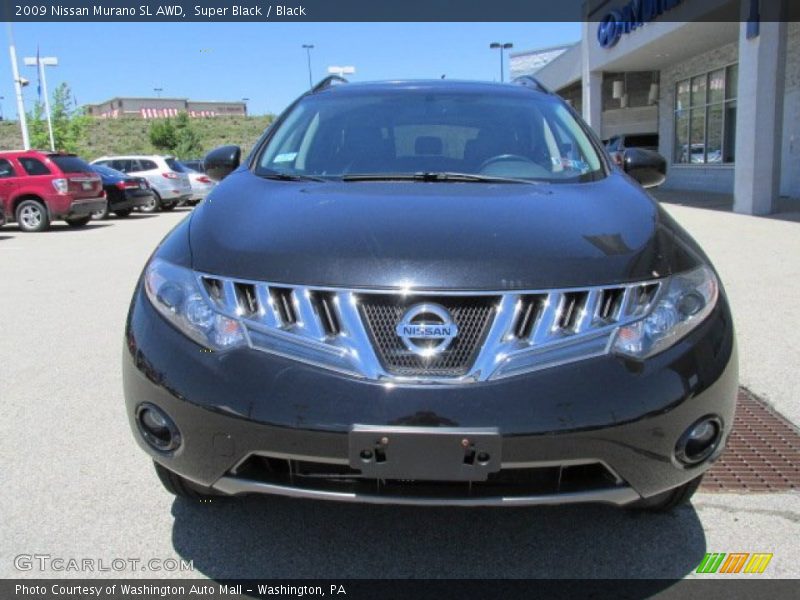 Super Black / Black 2009 Nissan Murano SL AWD