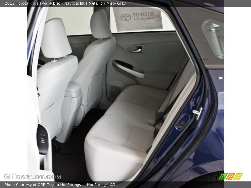 Nautical Blue Metallic / Misty Gray 2013 Toyota Prius Two Hybrid