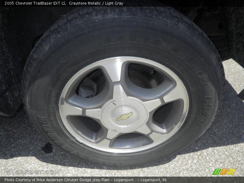 Graystone Metallic / Light Gray 2005 Chevrolet TrailBlazer EXT LS