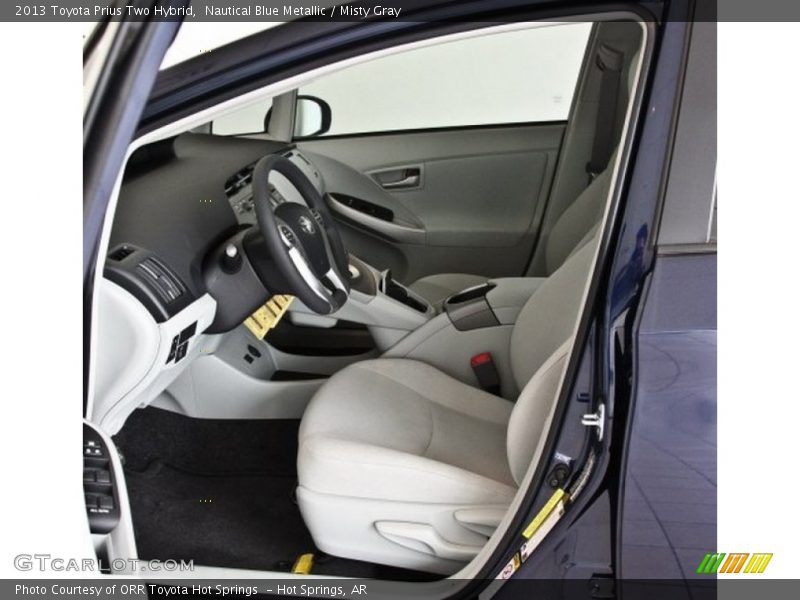 Nautical Blue Metallic / Misty Gray 2013 Toyota Prius Two Hybrid