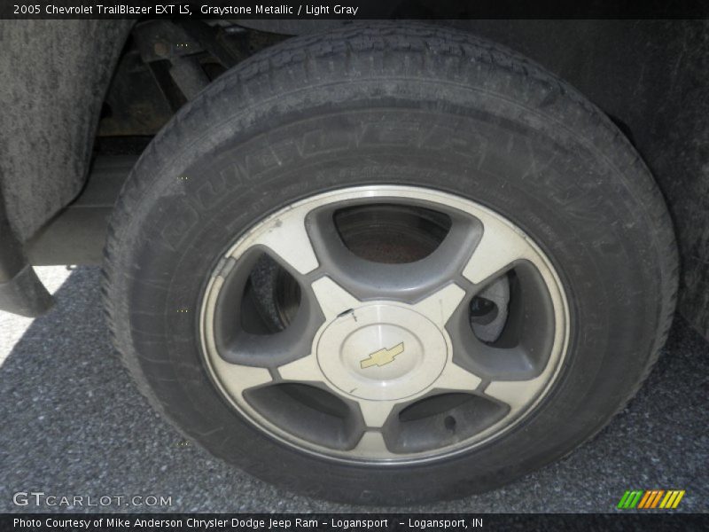 Graystone Metallic / Light Gray 2005 Chevrolet TrailBlazer EXT LS