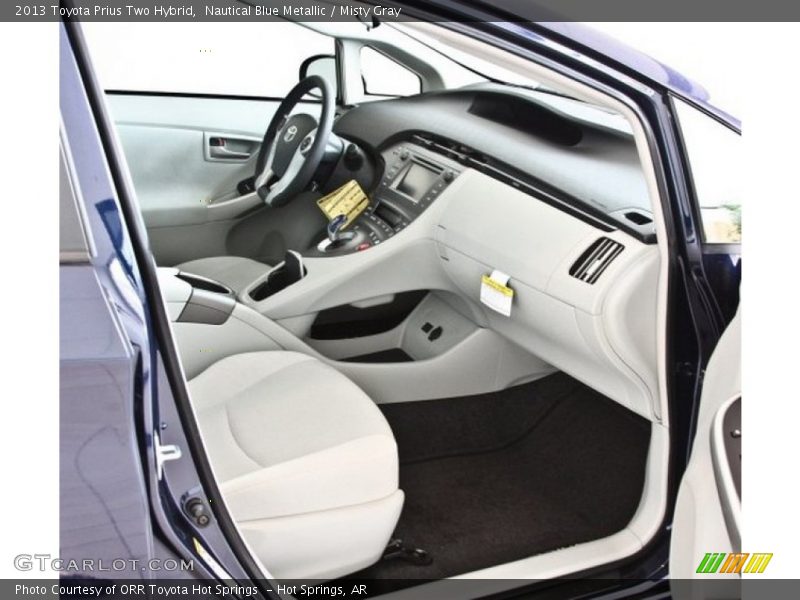 Nautical Blue Metallic / Misty Gray 2013 Toyota Prius Two Hybrid