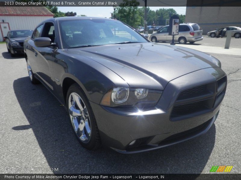 Granite Crystal / Black 2013 Dodge Charger R/T Road & Track