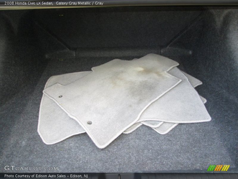 Galaxy Gray Metallic / Gray 2008 Honda Civic LX Sedan