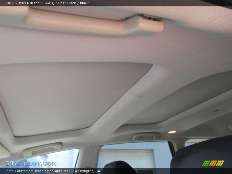 Super Black / Black 2009 Nissan Murano SL AWD