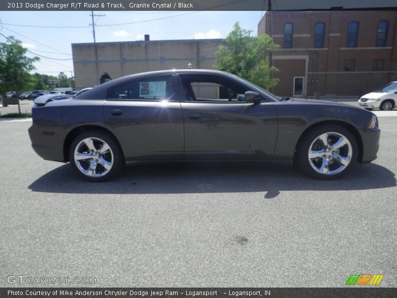 Granite Crystal / Black 2013 Dodge Charger R/T Road & Track