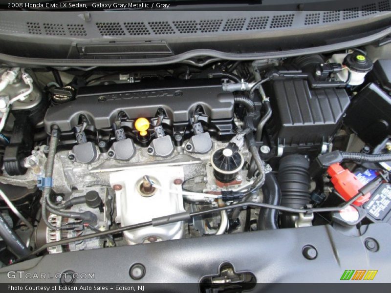  2008 Civic LX Sedan Engine - 1.8 Liter SOHC 16-Valve 4 Cylinder