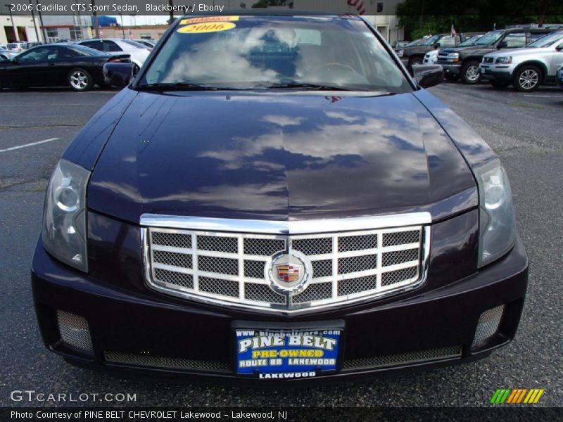 Blackberry / Ebony 2006 Cadillac CTS Sport Sedan