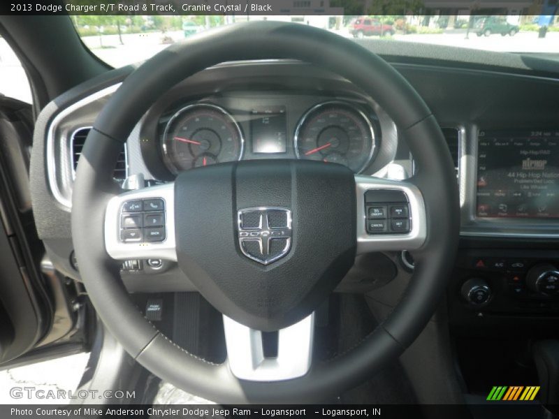 Granite Crystal / Black 2013 Dodge Charger R/T Road & Track