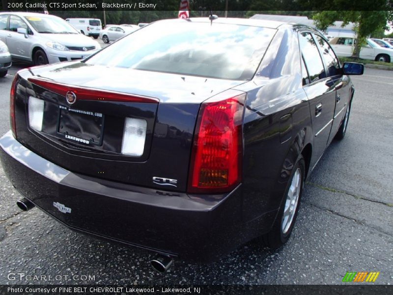 Blackberry / Ebony 2006 Cadillac CTS Sport Sedan