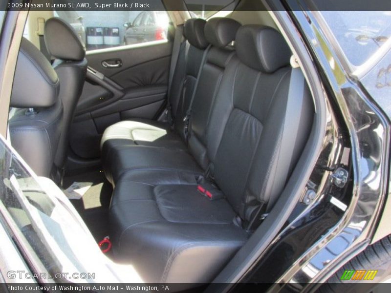 Super Black / Black 2009 Nissan Murano SL AWD