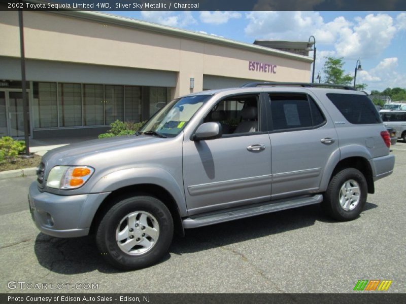 Silver Sky Metallic / Charcoal 2002 Toyota Sequoia Limited 4WD