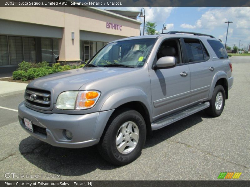 Silver Sky Metallic / Charcoal 2002 Toyota Sequoia Limited 4WD