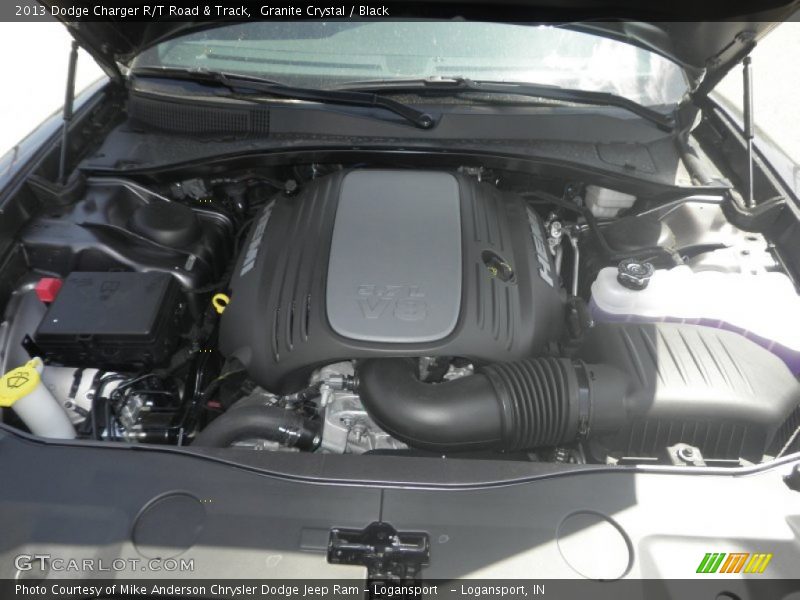 Granite Crystal / Black 2013 Dodge Charger R/T Road & Track