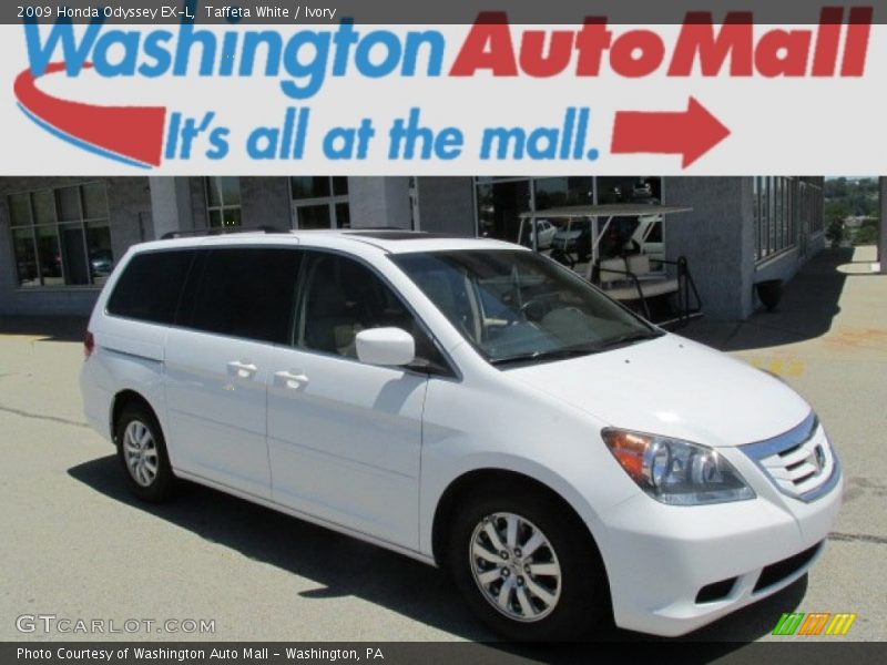 Taffeta White / Ivory 2009 Honda Odyssey EX-L