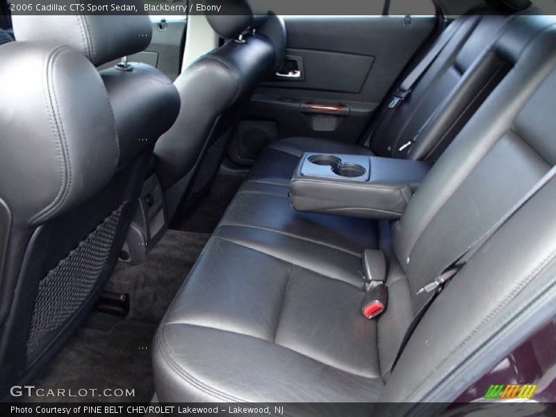 Blackberry / Ebony 2006 Cadillac CTS Sport Sedan