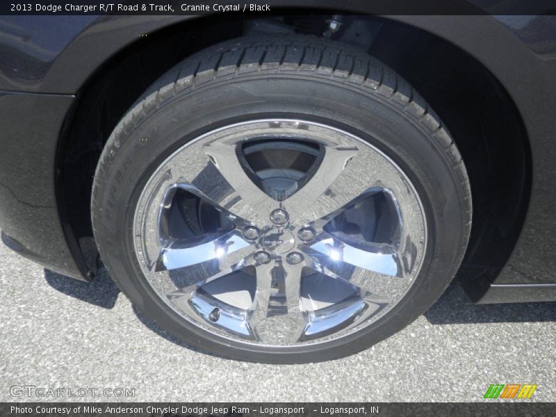 Granite Crystal / Black 2013 Dodge Charger R/T Road & Track