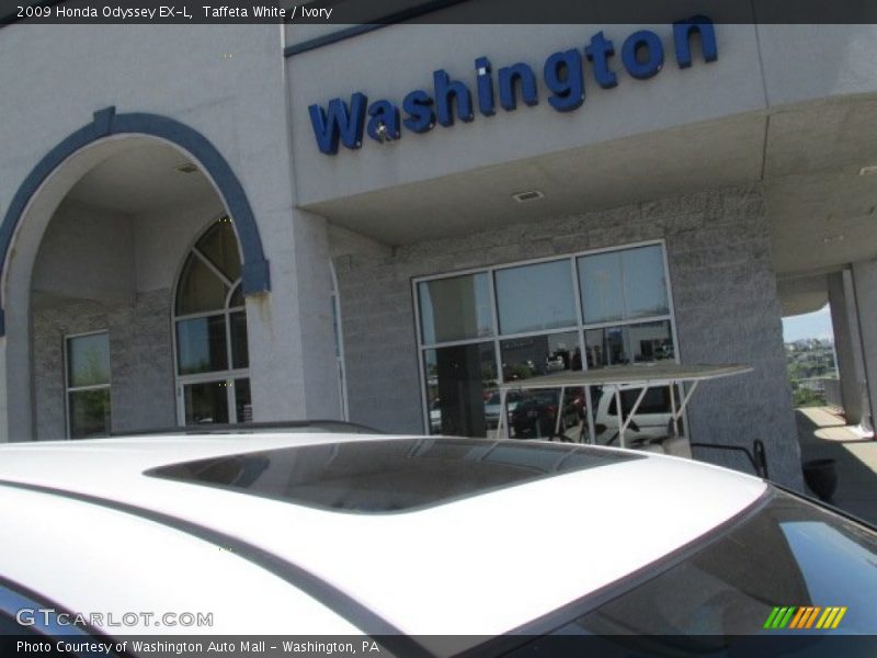 Taffeta White / Ivory 2009 Honda Odyssey EX-L