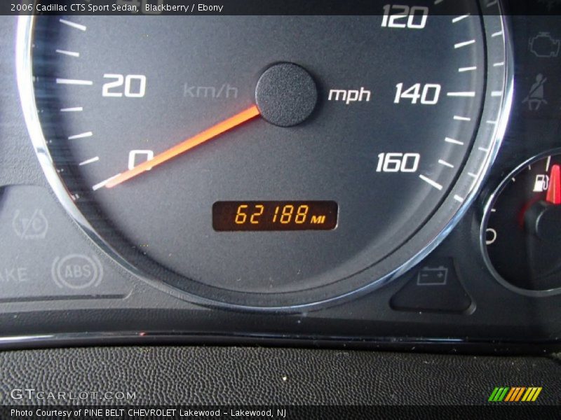 Blackberry / Ebony 2006 Cadillac CTS Sport Sedan