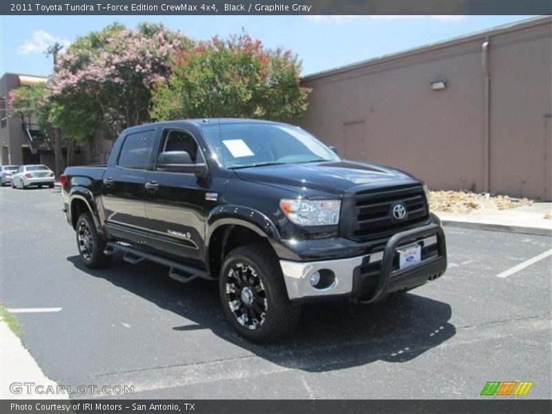 Black / Graphite Gray 2011 Toyota Tundra T-Force Edition CrewMax 4x4