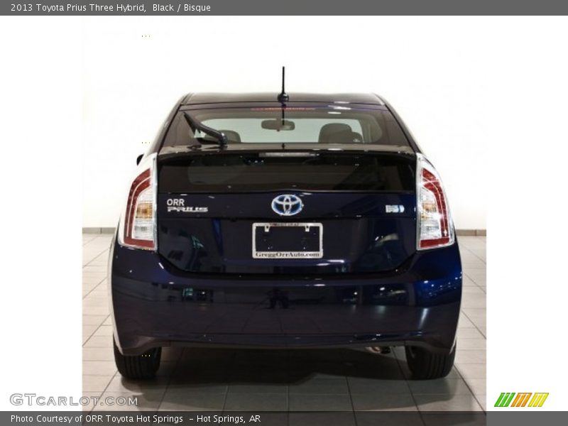 Black / Bisque 2013 Toyota Prius Three Hybrid