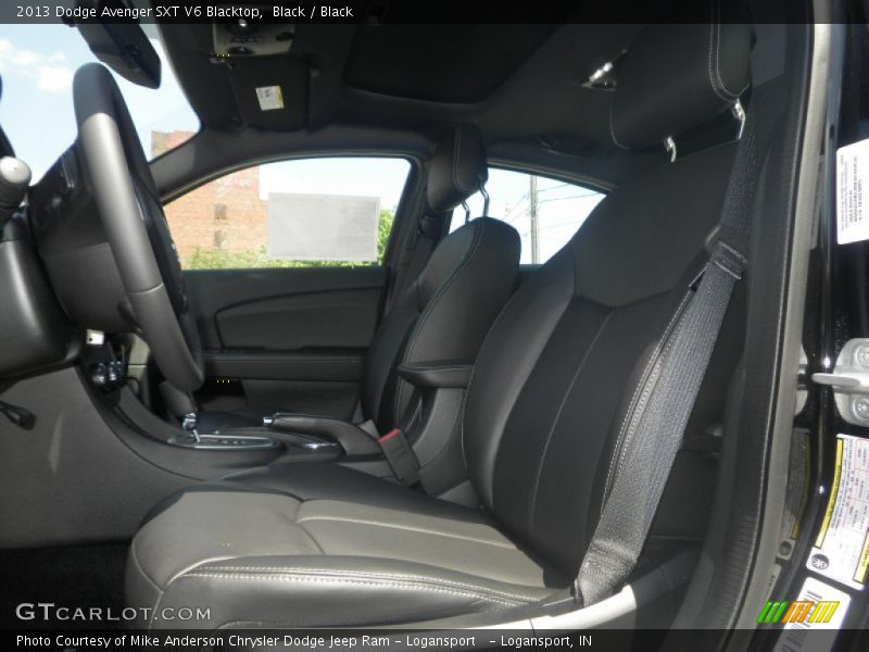 Black / Black 2013 Dodge Avenger SXT V6 Blacktop