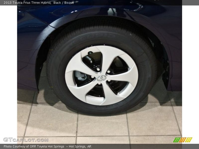 Black / Bisque 2013 Toyota Prius Three Hybrid