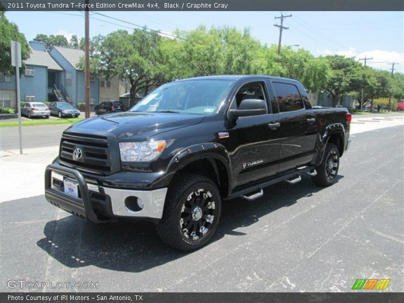 Black / Graphite Gray 2011 Toyota Tundra T-Force Edition CrewMax 4x4