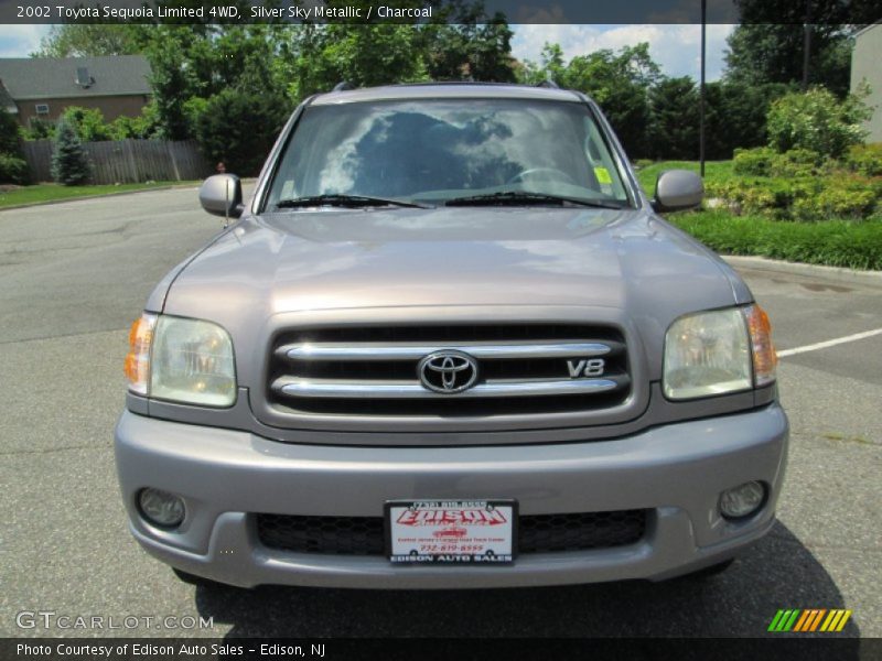 Silver Sky Metallic / Charcoal 2002 Toyota Sequoia Limited 4WD