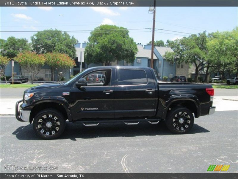 Black / Graphite Gray 2011 Toyota Tundra T-Force Edition CrewMax 4x4