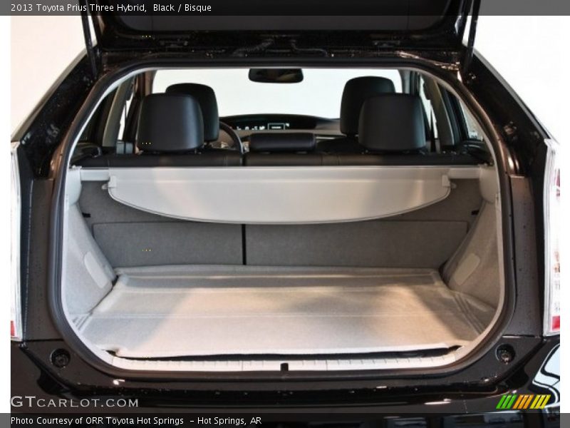 Black / Bisque 2013 Toyota Prius Three Hybrid