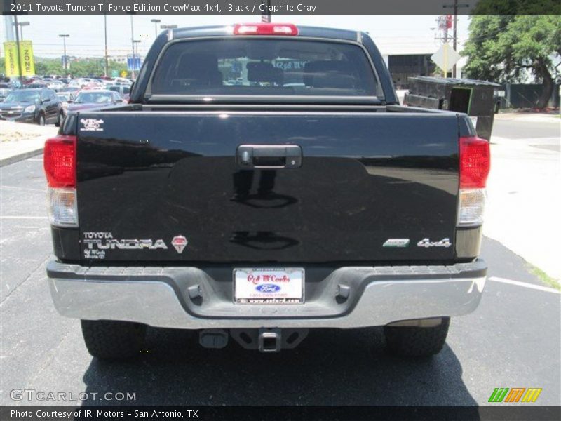 Black / Graphite Gray 2011 Toyota Tundra T-Force Edition CrewMax 4x4