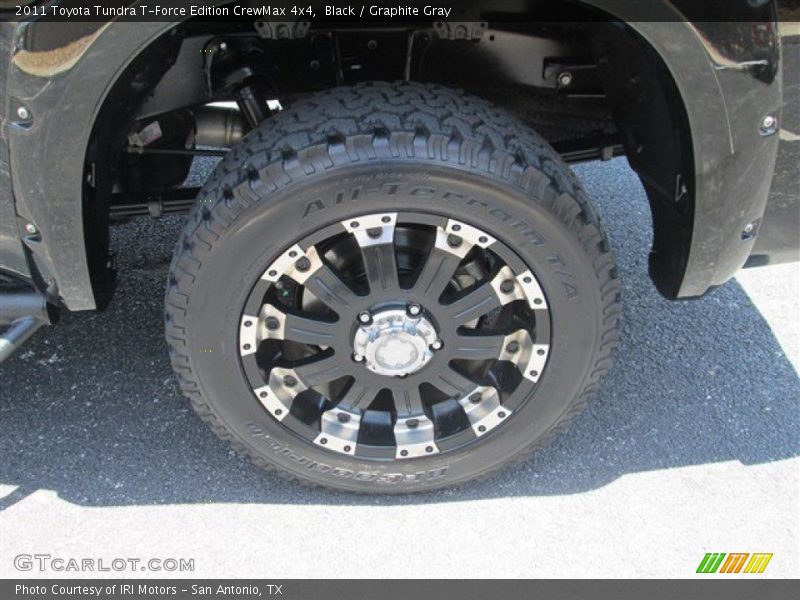 Black / Graphite Gray 2011 Toyota Tundra T-Force Edition CrewMax 4x4