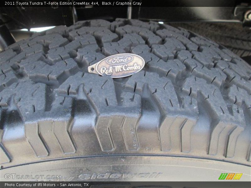 Black / Graphite Gray 2011 Toyota Tundra T-Force Edition CrewMax 4x4