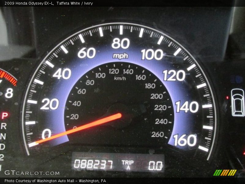 Taffeta White / Ivory 2009 Honda Odyssey EX-L