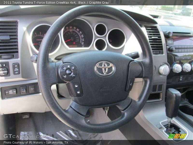 Black / Graphite Gray 2011 Toyota Tundra T-Force Edition CrewMax 4x4