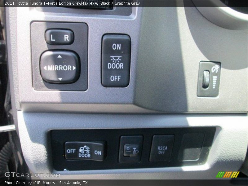 Black / Graphite Gray 2011 Toyota Tundra T-Force Edition CrewMax 4x4
