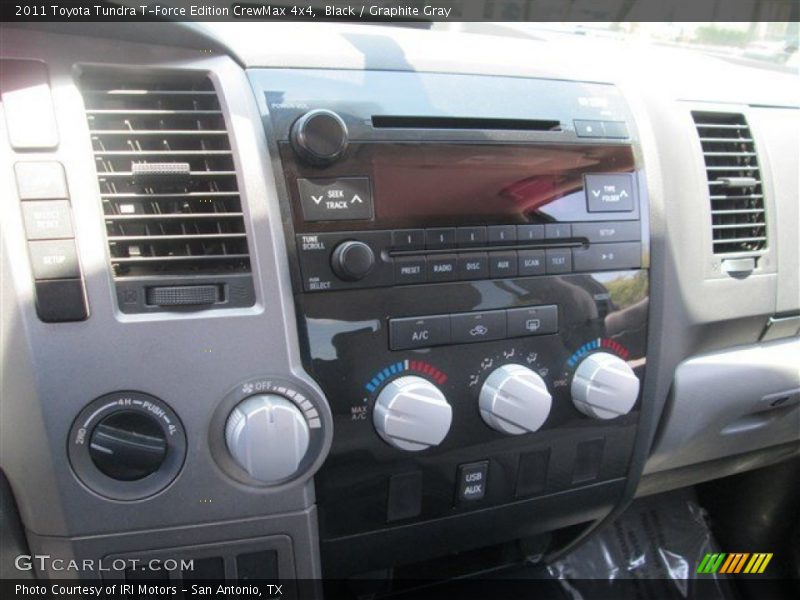 Black / Graphite Gray 2011 Toyota Tundra T-Force Edition CrewMax 4x4