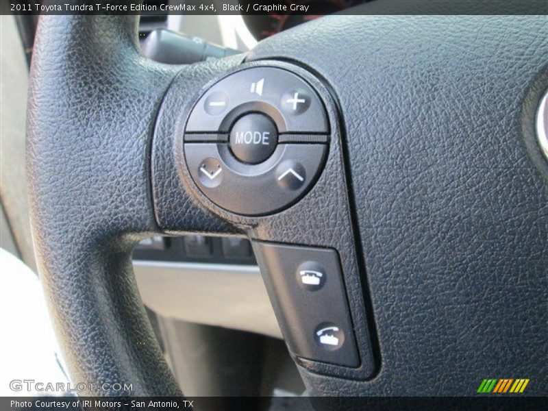 Black / Graphite Gray 2011 Toyota Tundra T-Force Edition CrewMax 4x4