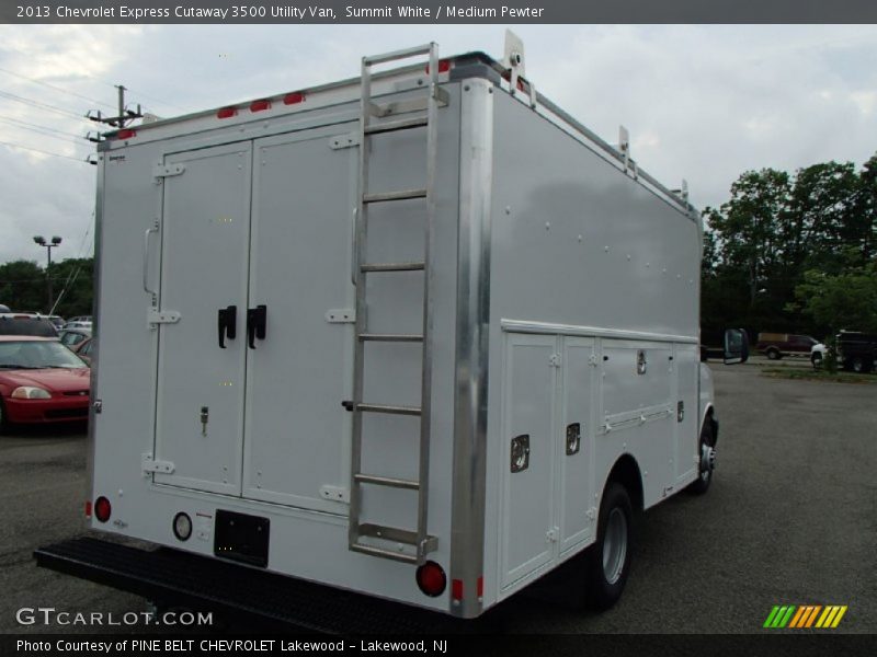 Summit White / Medium Pewter 2013 Chevrolet Express Cutaway 3500 Utility Van