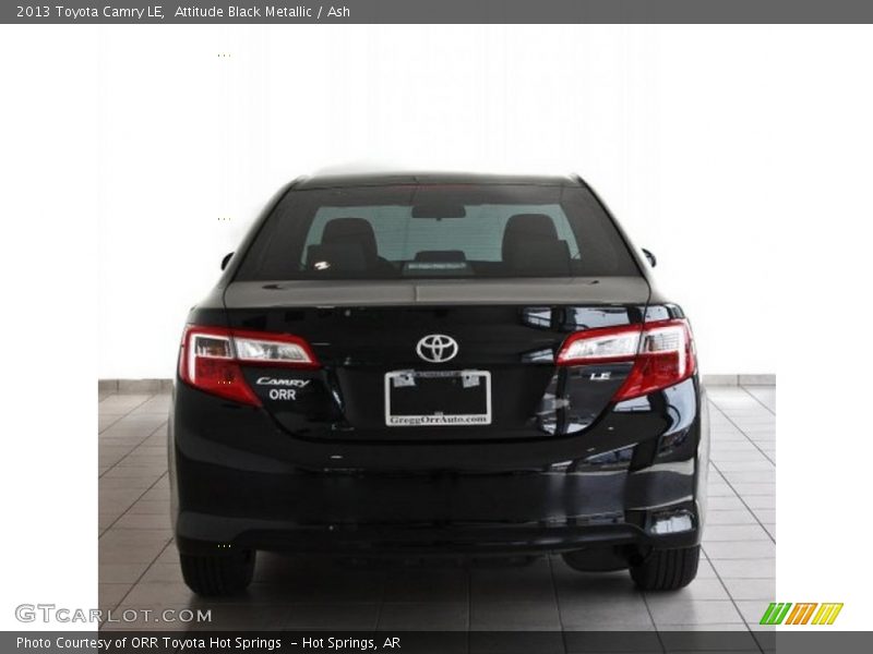 Attitude Black Metallic / Ash 2013 Toyota Camry LE