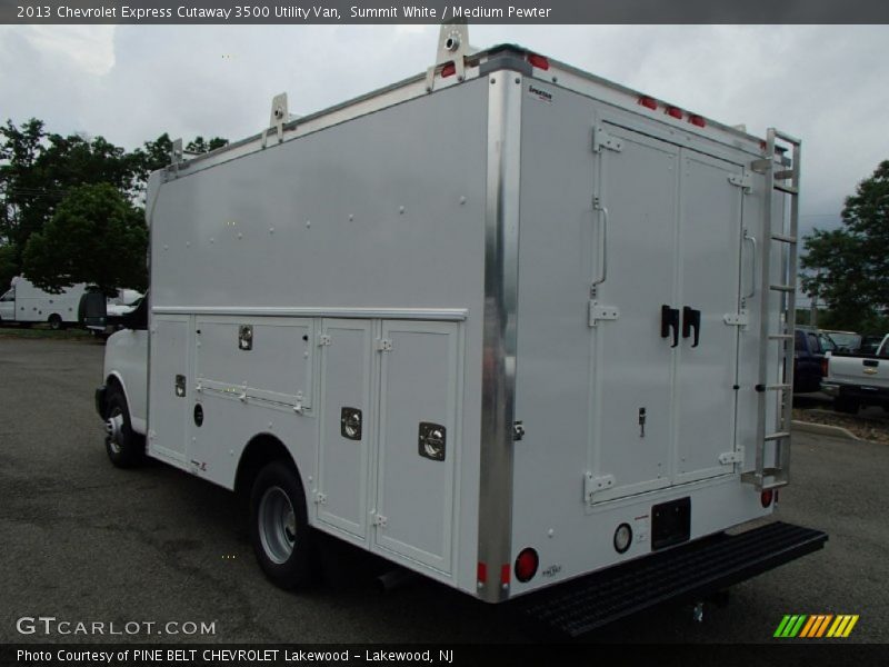  2013 Express Cutaway 3500 Utility Van Summit White